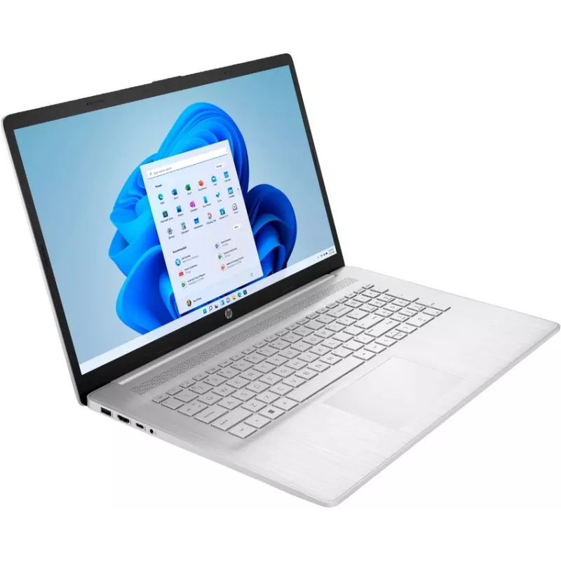 HP portátil 17-cn0534ng, Intel Core i3-1125G4, 8GB RAM, 512GB SSD, 17,3 pulgadas Full HD IPS, Windows 11 Home, plata (reacondicionado)