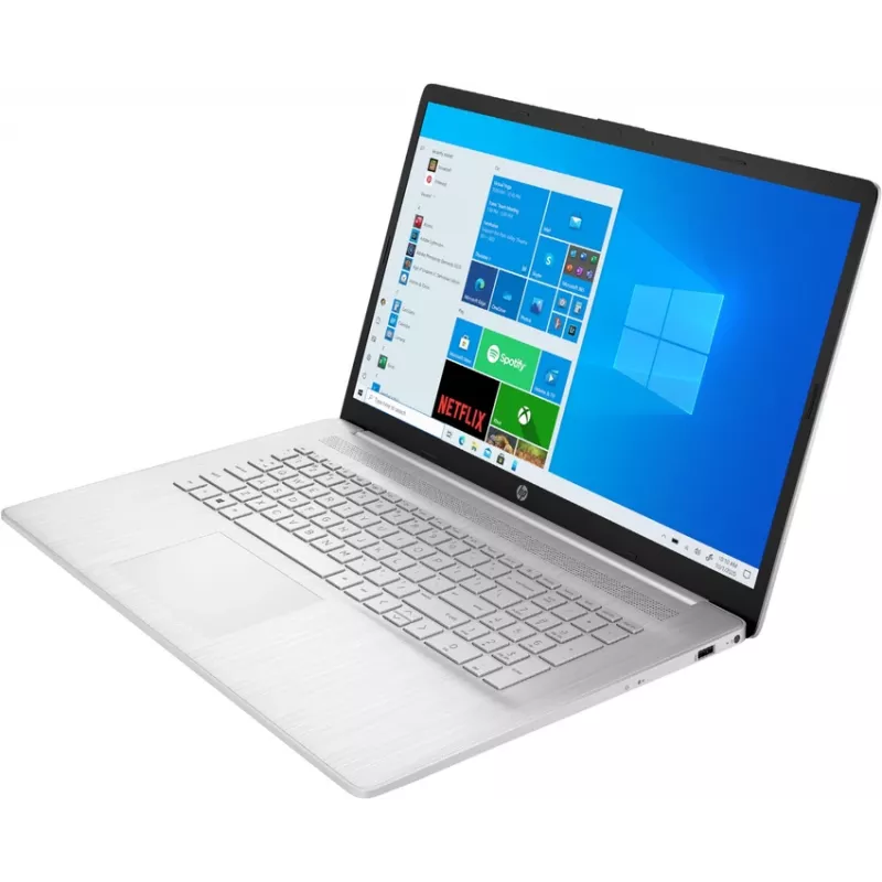 HP portátil 17-cn0534ng, Intel Core i3-1125G4, 8GB RAM, 512GB SSD, 17,3 pulgadas Full HD IPS, Windows 11 Home, plata (reacondicionado)
