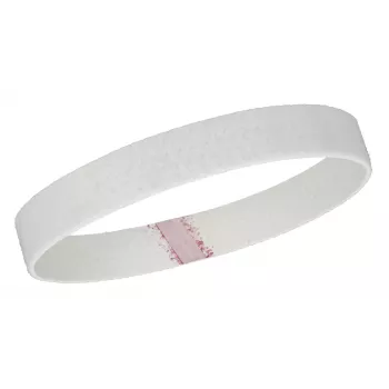 Makita D-80961 Banda de fieltro de pulido para lijadora de banda de tubo de batería BS002G, blanda, 40 mm x 760 mm, blanca