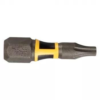 Makita E-25937 Punta de torsión Impact Premier Torx T10 25 mm Hex 1/4 pulgadas