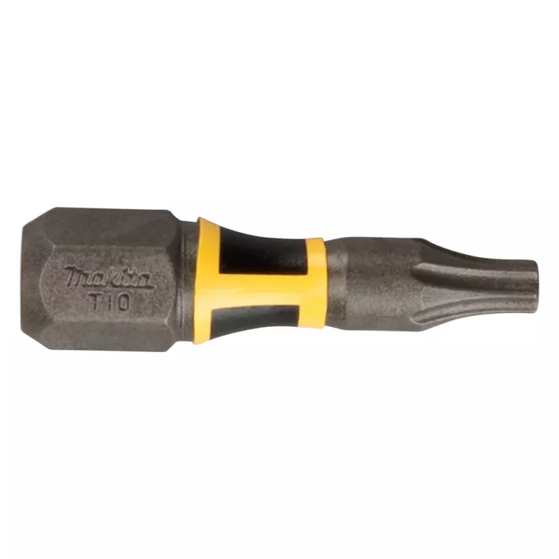Makita E-25937 Punta de torsión Impact Premier Torx T10 25 mm Hex 1/4 pulgadas