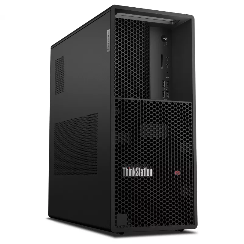 Lenovo ThinkStation P3 Tower Gen 2 30HT00CAGE PC de sobremesa, Intel Core Ultra 5 245K, 32GB DDR5, 512GB SSD, Windows 11 Pro