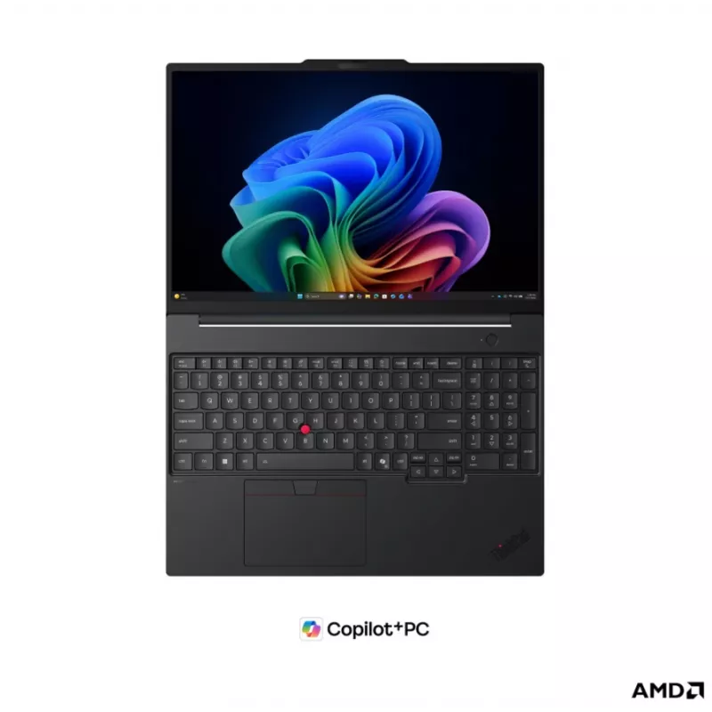 Lenovo ThinkPad T16 G5 AMD 16 inch WUXGA IPS Portátil, AMD Ryzen AI 5 PRO 440, 16GB DDR5, 512GB SSD, AMD Radeon 840M, Windows 11 Pro, negro
