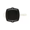 Le Creuset Signature Grill cuadrada 26cm Meringue