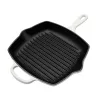 Le Creuset Signature Grill cuadrada 26cm Meringue