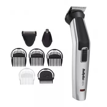 BaByliss 8-en-1 Titanium Silver, Black Nickel-Metal Hydride (NiMH)