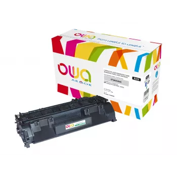 Armor OWA Cartucho de tóner remanufacturado negro compatible con HP CF280A