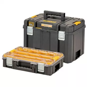 DEWALT TSTAK Sistema de almacenamiento modular 2 en 1 (DWST83520-1)