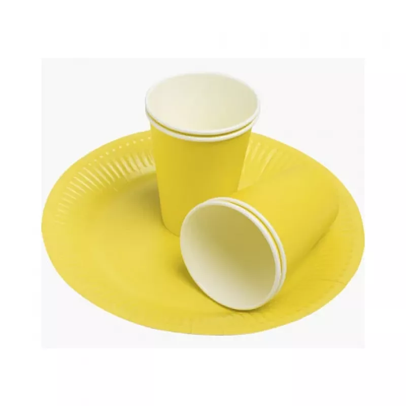 PROnappe 20 platos de cartón Ø 23 cm