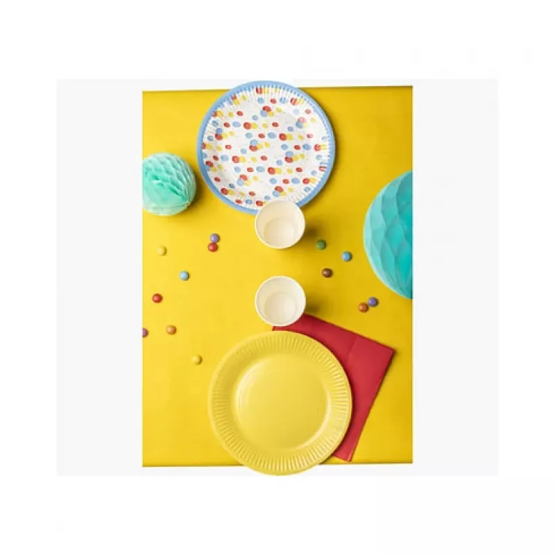 PROnappe 20 platos de cartón Ø 23 cm