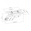 Oplite soporte para Sim Racing y accesorios de Flight Sim negro Retail (OP-GTR-FSH)
