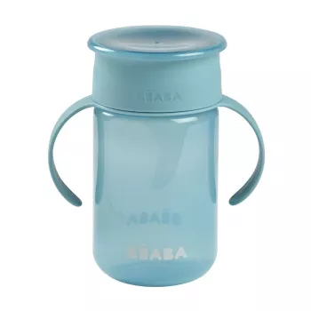 Beaba vaso de entrenamiento 360° azul 200 ml
