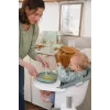 Beaba set de alimentación de silicona para bebé con base de succión - verde salvia (913603)