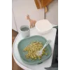 Beaba set de alimentación de silicona para bebé con base de succión - verde salvia (913603)