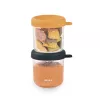 BEABA set de tarros de vidrio con tapas 2 x 250 ml Night Blue/Honey