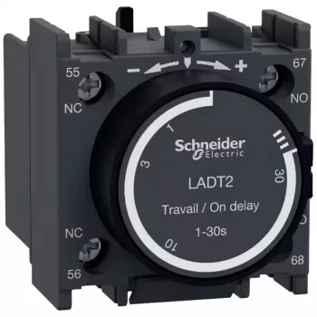 APC Schneider Electric LADR2 Bloque auxiliar de contactos, 1NO+1NC, Blanco, TeSys D