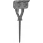 Legrand 069759L Plexo New Garden Power Post Toma de corriente Schuko preconfigurada 2 tomas IP44 Gris pizarra