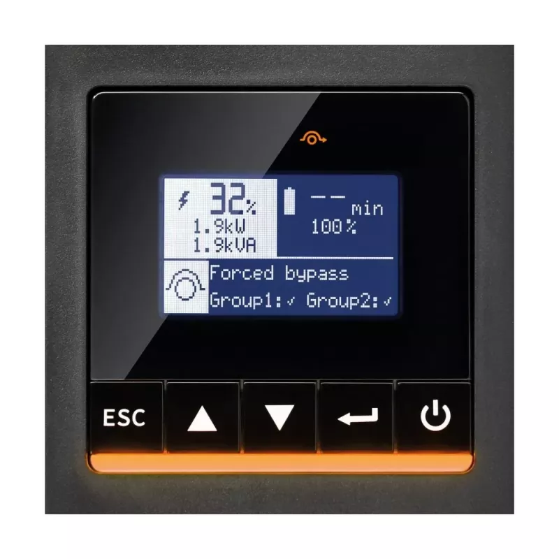Eaton 9PX G2 9PX6KIRTNG2 SAI - 6000 VA / 6000 W - Doble conversión online - 3U Rack/Torre - Negro, Plata