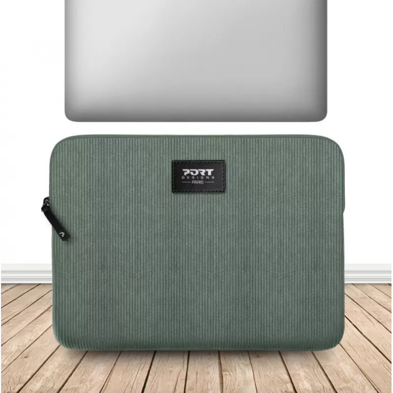 PORT DESIGNS MILANO II ECO Funda para portátil 13/14 pulgadas Verde oliva