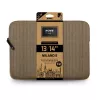 PORT DESIGNS MILANO II ECO Funda para portátil 13/14 pulgadas, Marrón