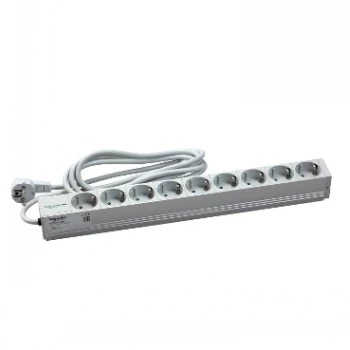 Schneider Electric Actassi Regleta PDU 1U - 9 Tomas Schuko 19 pulgadas VDE