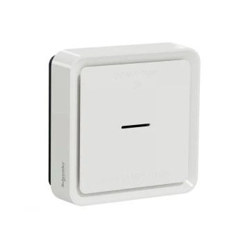 Schneider Electric Wiser detector de humo inalámbrico - blanco