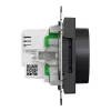 Schneider Electric Multiwire regulador de intensidad LED giratorio 200W antracita