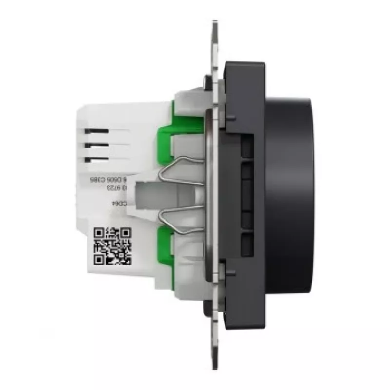 Schneider Electric Multiwire regulador de intensidad LED giratorio 200W antracita