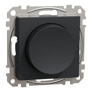 Schneider Electric Multiwire regulador de intensidad LED giratorio 200W antracita
