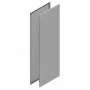 Schneider Electric panel lateral para carcasa Spacial SF 1200x600mm gris RAL 7035