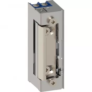 CDVI Abrepuertas eléctrico simétrico con bloqueo y memoria invisible 10-24V AC/DC JIS 1743-BT