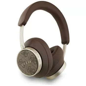 Guess Auriculares inalámbricos Bluetooth on-ear 4G Classic Logo - Marrón