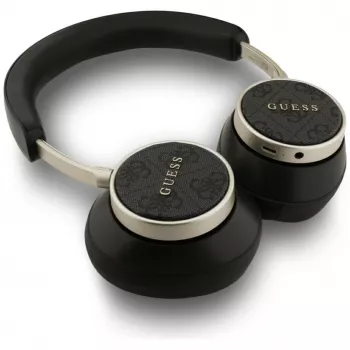 Guess Auriculares inalámbricos Bluetooth on-ear 4G Classic Logo - Negro