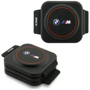 BMW M Estación de carga inalámbrica Qi2 15W 3 en 1 Roja