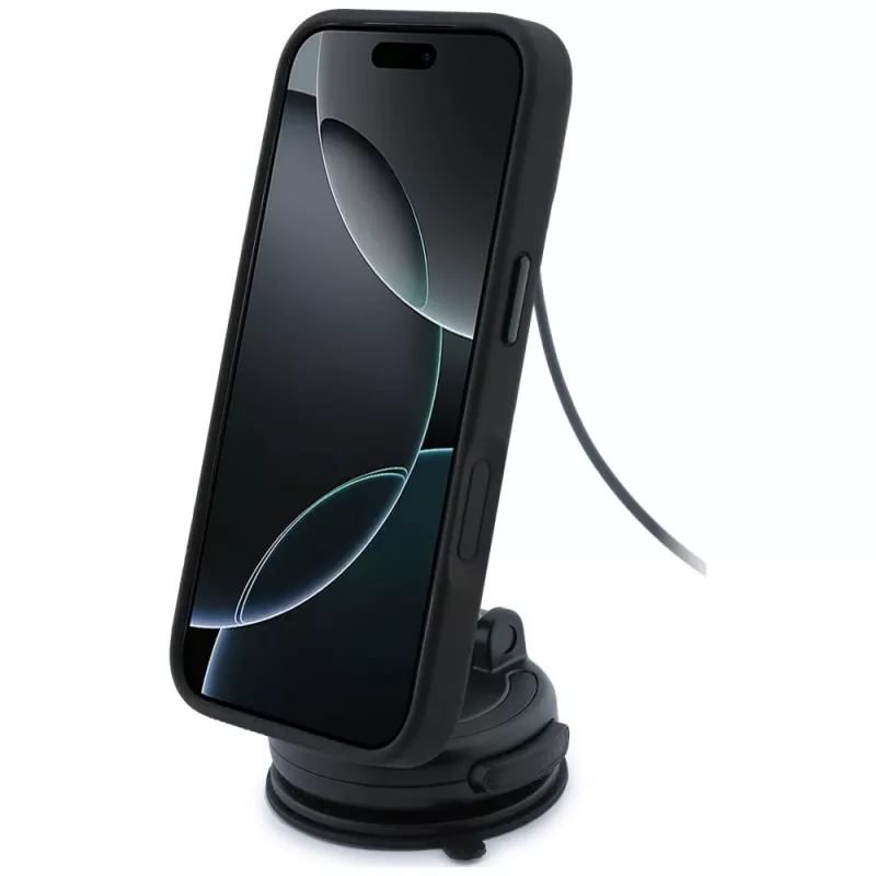 Mercedes-Benz Cargador inalámbrico magnético plegable para coche - Negro