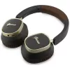 Guess Auriculares Bluetooth over-ear ENC Rectangle Metal Script Marrones