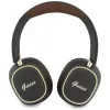 Guess Auriculares Bluetooth over-ear ENC Rectangle Metal Script Marrones