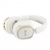 Guess Auriculares Bluetooth over-ear ENC Rectangle Metal Script Blancos