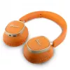 Guess Auriculares Bluetooth on-ear Rectangle Metal Script Naranjas