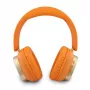 Guess Auriculares Bluetooth on-ear Rectangle Metal Script Naranjas