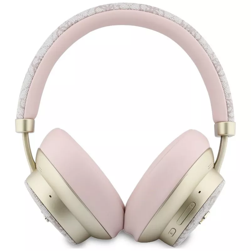 Guess GUE005458 Auriculares Bluetooth over-ear con ENC, Rosa