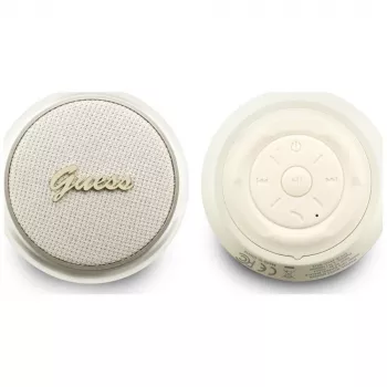 GUESS Altavoz Bluetooth 5W Script MetalLogo Oro