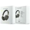 Guess GUE005462 Auriculares Bluetooth over-ear con ENC, diseño metálico, 4G Script Logo, Marrones