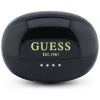 Guess Auriculares Bluetooth estéreo open-wearable con acabado metálico, piezas electrochapadas y logo clásico Negros
