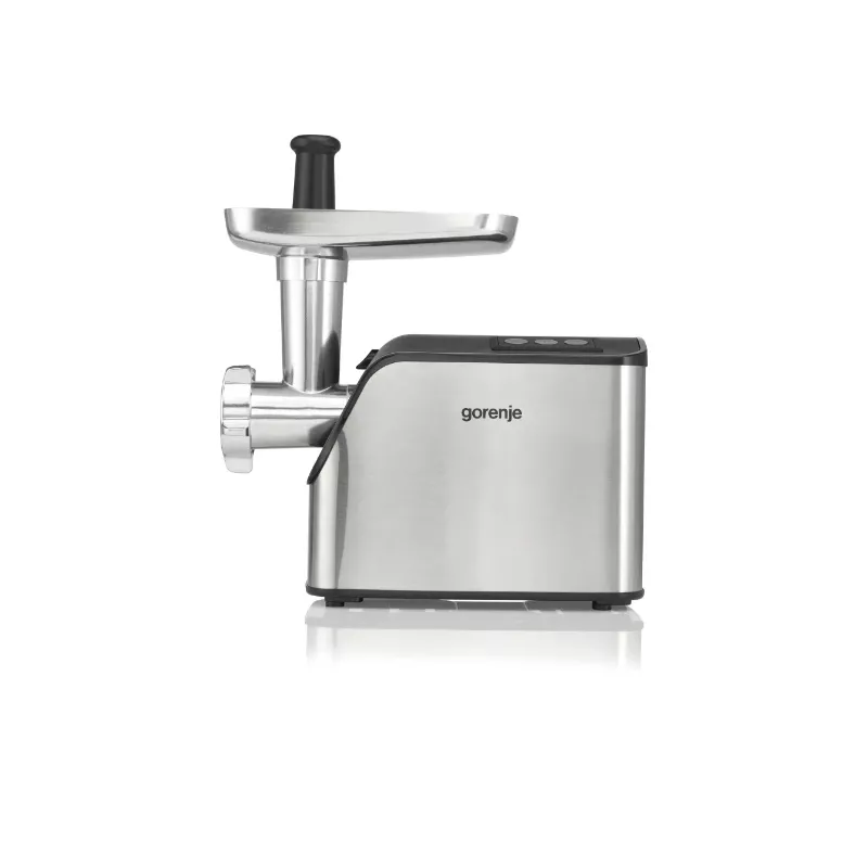 Gorenje MG2202XE Picadora de carne, Acero inoxidable/Negro, 2200 W, 2,2 kg/min