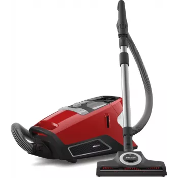 Miele Blizzard CX1 Cat&Dog Powerline Aspirador sin bolsa de cilindro, Obsidian Red