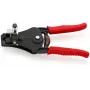 KNIPEX 1221 Pelacables automático 0,03-10 mm² (32-8 AWG) con cuchilla, 180 mm