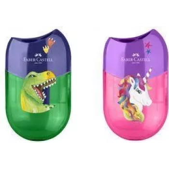 Faber-Castell Sacapuntas doble con motivo unicornio (183553)