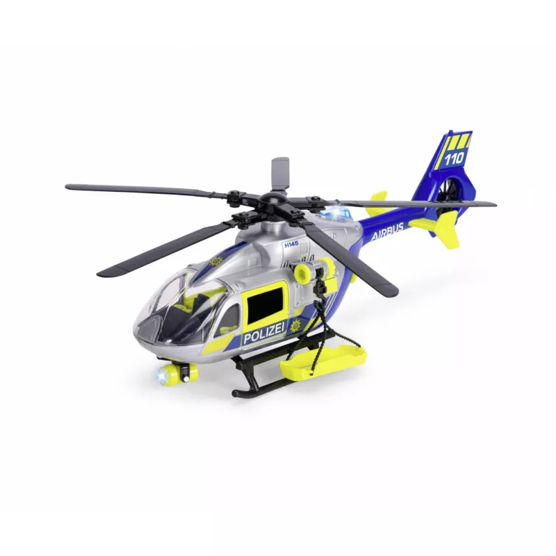 SIKU Super Helicóptero de policía de metal fundido a presión