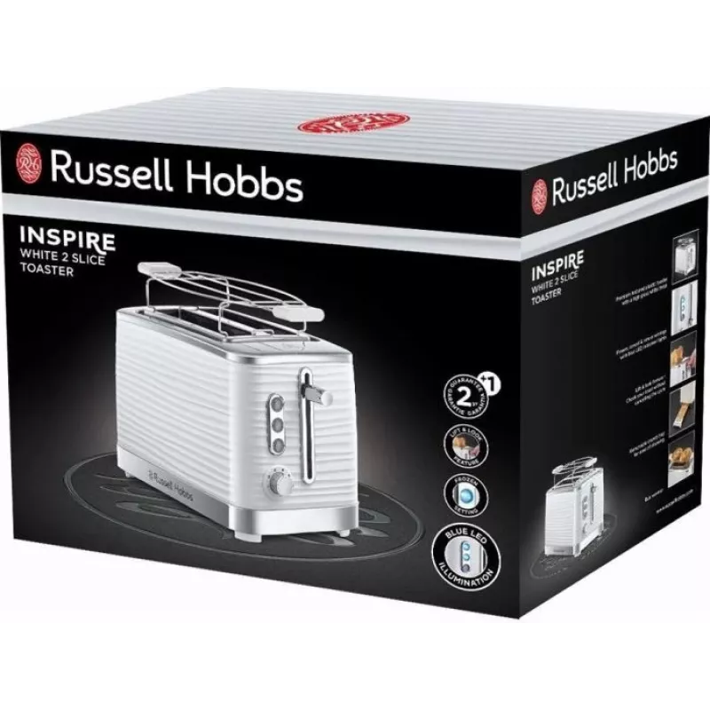 Russell Hobbs Inspire White tostadora 24370-56
